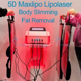 650NM940NM 5D MAXLIPO LIPOLASER 레이저 지방 제거 체중 감량 셀룰 라이트 감소 신체 슬리밍 머신