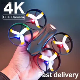 Drones V16 NEW Drone 4k profession HD Wide Angle Camera 1080P WiFi Fpv Drone Dual Camera Altitude Hold Drones Rc Helicopter Toys Gift 24313