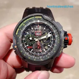 Zegarek męski RM Watch Watch Watch RM39-01 Automatyczna zegarek mechaniczny Tytanium Stopy RM39-01 Data Wyświetlanie Minuta Centralna i Timing Limited