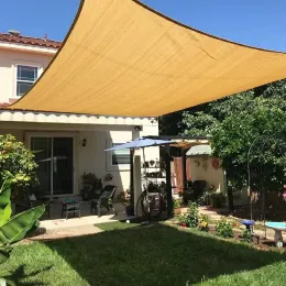 Nets Outdoor Sun Shelter Sunshade Net Camping Awning UV Protection Garden Plant Shed Outdoor Pergola Swimming Pool Awning Sun Covers