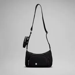 lu Women's 2L crossbody bag detachable backpack shoulder bag Fashion style multi-pocket casual bag