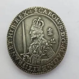 Madalya Birleşik Krallık 1643 Triple Unite - Charles I Oxford Mint of England 198Z