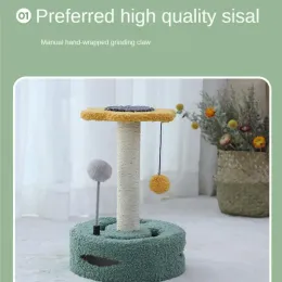 Scratchers Cat Nest Pet Supplies Creative Multifunctional Cat Tree Cat Climbing Frame Soft Cat Teaser Stick Cat Catch Board