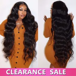 30 32 32 34インチボディウェーブレースフロントウィッグ13x4 13x6 HDフロントウィッグ5x5 Glueless Closure Wig 360 Human Hair Lace Frontal Wig