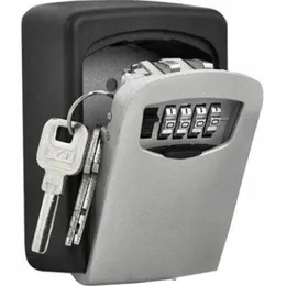 4-cyfrowy klucz montowany na ścianie Bezpieczne pole na świeżym powietrzu Wysokie kod bezpieczeństwa Storage242Q