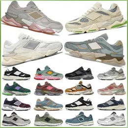 Novo 9060 2002r Designer Cloud Running Shoes Homens Mulheres Tamanho Grande 9060s Sea Salt Quartz Rain 550 Branco Verde Preto Cool Grey 530 Sier Mens Presente