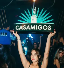 LED Casa-migos Tequila Bottle Presenter glorifier VIP display rechargeable champagne bottle presenter for nightclub lounge