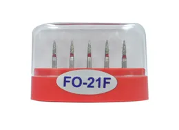 1 Pack5pcs FO21F Dental Diamond Burs Medium FG 16M for Dental High Speed Handpiece Many Models Available2980694