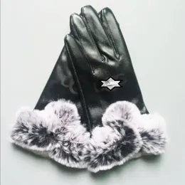 Oryginalne rękawiczki jagnięciny ekran dotykowy szary wysokiej jakości owcza skóra lady163t