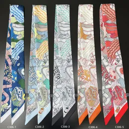 Wholesale Korea Stylish Bandeau Fashion Plaid Bandeaus Chic Girl HairScarf Headband Hairband Summer Bandana Woman's Collar Scarves Wrap Hijab Decoration Ribbon