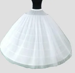 Big Wide 6 Hoops 2 Tulle Tulle Long Wedding Petticoats for Quinceanera Dress مرونة Crinoline للكرات الزفاف 6751571