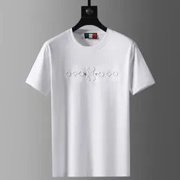 Maglietta firmata SY manica corta Una maglietta di marca con orso tridimensionale Maglietta da uomo di lusso, maglietta da uomo