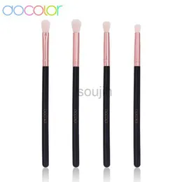 Makeup Brushes Docolor Makeup Brushes 4st Eyeshadow Brush Blending Eyebrow Up Borstes Brestles Beauty Cosmetics Brush Set LDD240313