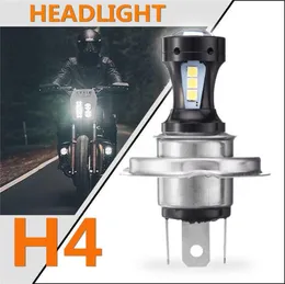 H4 motocicleta 3030 iluminação led hilo feixe farol cabeça lâmpada 6500k 1224v moto carros elétricos farol 800lm9318688