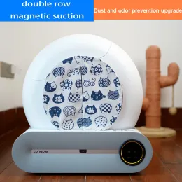 Scatole Bacino gatto Prova odore di odore e tenda per porte a prova di polvere Cende abbinate 18 Stili per Tonepie Self Automatic Box Box Products