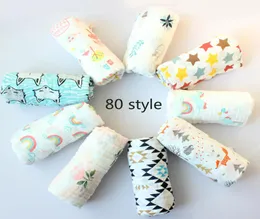 80 stil spädbarn muslin filt enhörning flamingo ins baby swaddle wrap filt filt handduk baby vår sommar baby spädbarn 1152627681