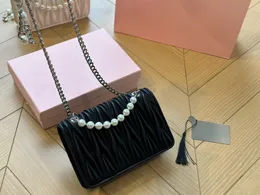 AAA Designer Top Niestandardowe luksusowe torby marki torebka skórzana skórzana krowia srebrna łańcuch nachylone torby na ramię 20 cm czarne i beżowe torby na zakupy
