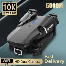 الطائرات بدون طيار جديدة E88 Pro Drone 10K زاوية عالية HD ارتفاع الكاميرا الثابتة التحكم عن بُعد طائرة هليكوبتر طائرة مربعات قابلة للطي قابلة للطي أطفال إلى 24313