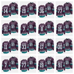 Anaheim''Ducks''Men Women Trevor Zegras Teemu Selanne John Gibson Cam Fowler Leo Carlsson Frank Vatrano Troy Terry 30th Anniversary Hockey Jersey