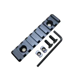 Mlok Series Universal Metal Guide Rail 20mm Leather Rail SLR Precision Tapping Mi Metal Wood Wood Guide Base Rail Base