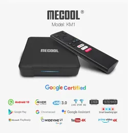 MECOOL KM1 ATV Amlogic S905X3 Android 90 TV BOX 4GB RAM 32GB 64GB ROM Wifi 4K HD Google Set Top309S8005749