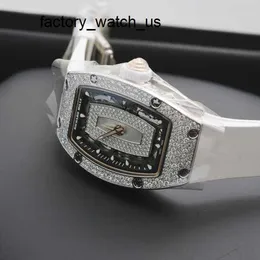 Tourbillon Watch Machinery Watch RM Watch Red Lip Womens Watch Series Rm07-01 Original Diamond Set Automatic Mechanical Fashion Women Watch Name Watch