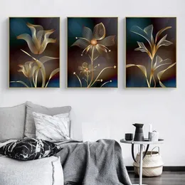 絵画モダンノルディックの美的花ウォールアートキャンバスプリントアートワークリビングルームハンギングポスター写真デザインホームデコー243i