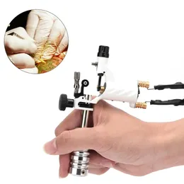 Kit de tatuagem profissional, máquina de tatuagem rotativa, linha de gancho, ferramenta de aperto, sobrancelha, lábio, arte corporal, maquiagem permanente, arma temporária 240304