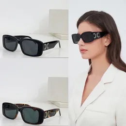Designers fashionabla solglasögon med metallutsmyckningar på benen utsökta och låg nyckel C40282 kvinnors lyxiga solglasögon UV400