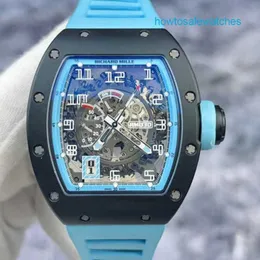 Ładne zegarki na nadgarstek Unisex Na rękę RM Watch RM030 Argentina Limited 30 Materiał węglowy 42*50 mm data przechowywania mobilnego 17