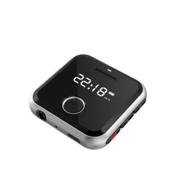 HBNKH R300 Przenośny metalowy clip sport Mini Mp3 HiFi Music Player 8G 091 cali WAV Recorder FM Radio może odtwarzać 30 godzin 9416847