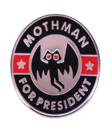 Mothman para presidente distintivo de broche de botão de campanha política 3750873