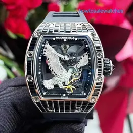 Tidlös handleds titta på eleganta armbandsur rm titta på rm57-02 Eagle Wings Tourbillon Limited Edition Leisure Sports armbandsur