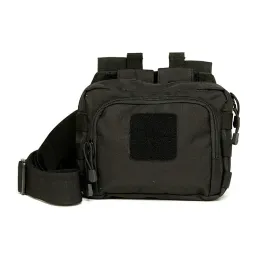 Väskor Militär Molle Sling Pack Hunting Messenger Tactical Shoulder Bag med Magazine Pouch inuti