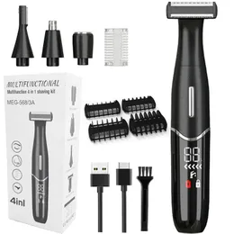 Aree intime Taglio di capelli Rasoio di precisione Uomo Linea bikini Rasoio sensibile Palline Uova Peli pubici Rasatura Trimmer Viso Barba Clipper 240301