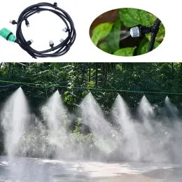 Sprinklers 1SET NEW IRRIGATION 10 meter 10 Sprinkler Sprinkler System Garden Agricultural Sprayer System Cooling Fuktgivande kostym