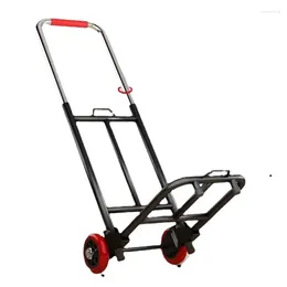 Storage Bags Grocery Shopping Cart Folding Stair Climbing Luggage Trolley Portable Pull Truck Small Household