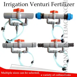 Kit 1 "/1.2"/1.5"/2" Irrigazione Venturi Fertilizzante Iniettore Serra Agricoltura Fornitura da giardino Dispositivo di irrigazione a goccia Interruttore Filtro