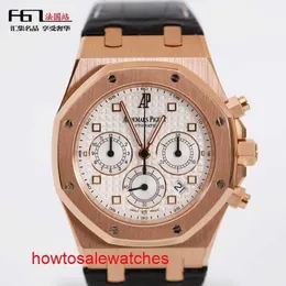 Highend Hot AP Armbanduhr Millennium Series 26022OR Herrenuhr Roségold Automatische mechanische Schweizer berühmte Uhr Luxus-Sportuhr Durchmesser 39 mm