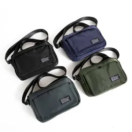 Casual Mens Oxford Shoulder Bag Fashion Multifunktionella handväskor Male Cross Body Messenger Väskor för män Purses och SAC 240311