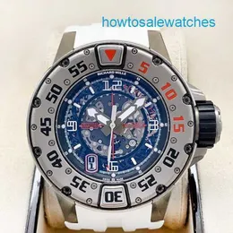 Relógio famoso RM Watch Grestest Watch Series Liga de titânio RM028 47mm