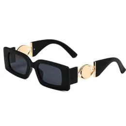 Moda feminina óculos de sol designer quadro óculos de sol para homens rua tons coloridos eyewear