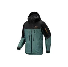 Designer Herren Aarcterys Jacken Hoodie Aarcterys AArchaeopteryxs Stormwear Herren und Damen Alpha Sv Th Generation Hard Shell Outdoor Wasserdichter Kapuzenmantel RX3A