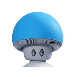2018 NYA REAL 41 Inga kryddor BlueTooth -högtalare FM Cartoon Cute Mushroom Head Mini Wireless Bluetooth Stereo Speaker Phone9589583