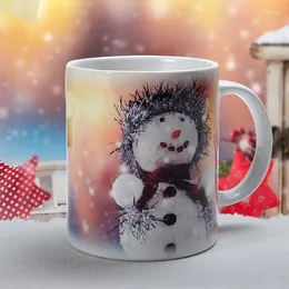 Kubki wielokrotnego użytku świąteczne trendów motyw napojów konfetti elf drzewo kawa filiżanka kawy