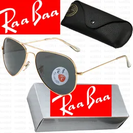 Men Ray Sunglasses Classic Retro Women Sunglasses Luxury Designer Eyewear Ray Metal Frame Designers Sun Glasses 3025 with box