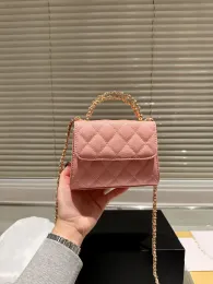 Bolsa de ombro feminina de luxo couro genuíno alça esmaltada mini pequeno saco de lixo corpo cruzado capa de batom bolsa feminina bolsa de designer de luxo carteira bolsa