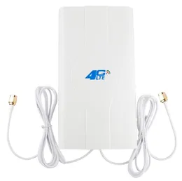 3g 4g 88dbi Lte Antenna Mobile Mimo Panel Antenna SMACRC9TS9 Male Connector Indoor Antenna with 2M Cable7441424
