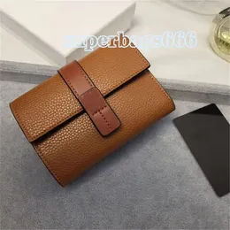 Top quality luxury Designer ashion designer leather wallets luxury credit card holder purse bags two-in-one gold hardware women of zippy coin