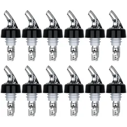 12pcs 30ml Automatic Measured Bottle Pourer Quick S Spirit Drinks Wine Cocktail Dispenser Bar Tool Wine Pourer 240304